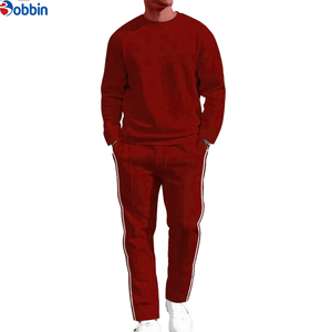 Ensemble de survêtement tendance pour homme, imprimé, col rond fin et ample, jogging, survêtement d'hiver unisexe, taille plus, style tendance - Product Image 5