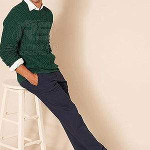 Men Fashion Knit <b>Sweater</b> Warm Comfortable Everyday Men Warm Knit <b>Pullover</b> <b>Sweater</b> Thick Winter Wear - Product Image 5