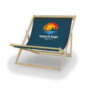 Sedia da Spiaggia Doppia Personalizzata Laguna per Scopi Commerciale - Product Image 1