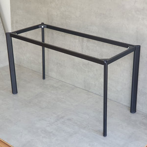 Oval Concept 140x60 Minimalist <b>Iron</b> Table Legs Assembly Required-Design Style HCOC003 - Product Image 2