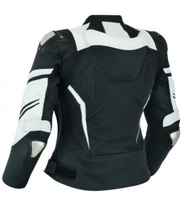 Ropa deportiva de carreras de motos personalizable para hombre 100% chaqueta de cuero genuino de alta calidad con logotipo personalizado transpirable - Product Image 2