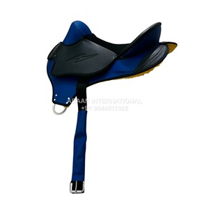 Silla de Montar Ligera y Resistente para Niños Principiantes, Cuero Sintético Duradero, Asiento Acolchado Cómodo, Transpirable, Protección UV, Plástico - Product Image 2