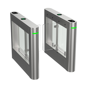 Thâm quyến đơn và đôi Swing turnstile rào cản RFID thẻ QR mã nhận dạng khuôn mặt kiểm soát truy cập cho người đi bộ PASSAGE cổng - Product Image 6
