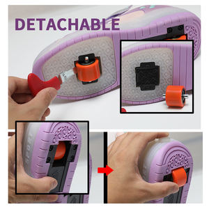 <span class=keywords><strong>OEM</strong></span>/<span class=keywords><strong>ODM</strong></span> Kinder-Rollschuhe mit Zwei Rädern und Abnehmbaren Blinkenden LED-Rollschuh-Sneaker mit Beleuchtung - Product Image 6