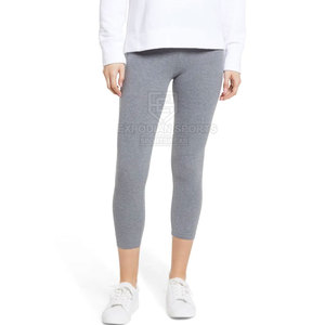 Leggings de yoga pour femmes, taille mi-haute, solides, légers, à séchage rapide, respirants, sans couture, longueur entière, fabricant pakistanais - Product Image 2