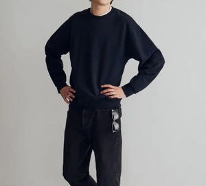 Sweat-shirt à manches longues pour hommes, tenue d'automne et d'hiver en coton, streetwear décontracté et confortable - Product Image 5