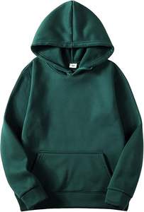 Sweats à capuche pour hommes de haute qualité avec logo personnalisé, 100% coton molletonné, poids lourd, broderie personnalisée, sweats à capuche et sweat-shirts pour hommes - Product Image 2