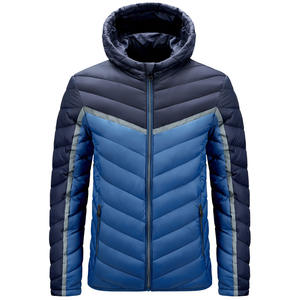 Wholesale Winter New <b>Hooded</b> Cotton-<b>padded</b> Lightweight Puffer Down <b>Jacket</b> for Men - Product Image 4