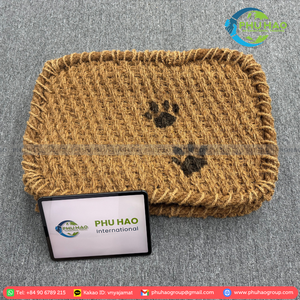 BEST SELLING PRODUCT Trendy Palm Mat for Pet Perfect for Fashion-Forward Pet Owners, This Stylish Mat - Product Image 5