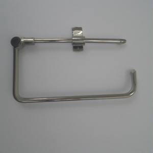 Porte-papier hygiénique en métal fabriqué à la main avec finition en laiton antique Détaillant artisanal Intérieur décoratif et fonctionnel - Product Image 3