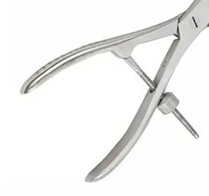 Pince de retrait de vis Instruments orthopédiques chirurgicaux incurvés à longue mâchoire pointue en acier inoxydable Pince à os - Product Image 4