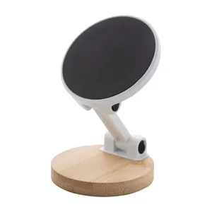 Organisateur de bureau en bambou magnétique - Design écologique et durable - Product Image 1