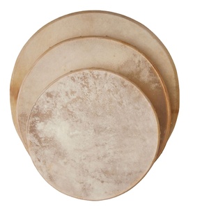 High Quality 14" Shamanic Hand Drum Cowhide Drum Heads Handmade Beater Musical 100% Original Buff Quantity Musical Instruments - Product Image 1