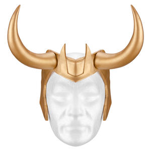 Halloween PVC Loki casque <span class=keywords><strong>Super</strong></span> héros Cosplay accessoire adultes adolescents film <span class=keywords><strong>Thor</strong></span> demi-visage masque Halloween Cosplay - Product Image 3