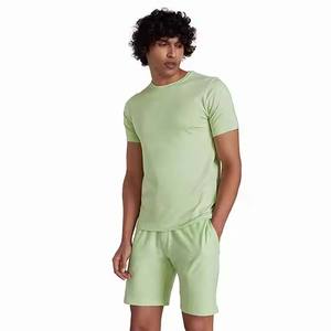 New Arrivals Summer Men Casual Cotton T-<b>Shirt</b> <b>Short</b> <b>Set</b> Breathable High Street <b>Shorts</b> Custom Own Design Two Piece T-<b>Shirt</b> <b>Set</b> - Product Image 3