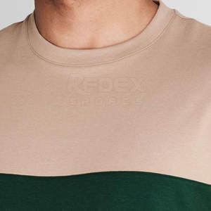 Camisetas Personalizadas al por Mayor con Logotipo para Hombre, 100% Algodón, Transpirables, de Secado Rápido, Tejido de Punto, REDEX SPORTS, Manga Corta, Corte Regular, Color Sólido - Product Image 6
