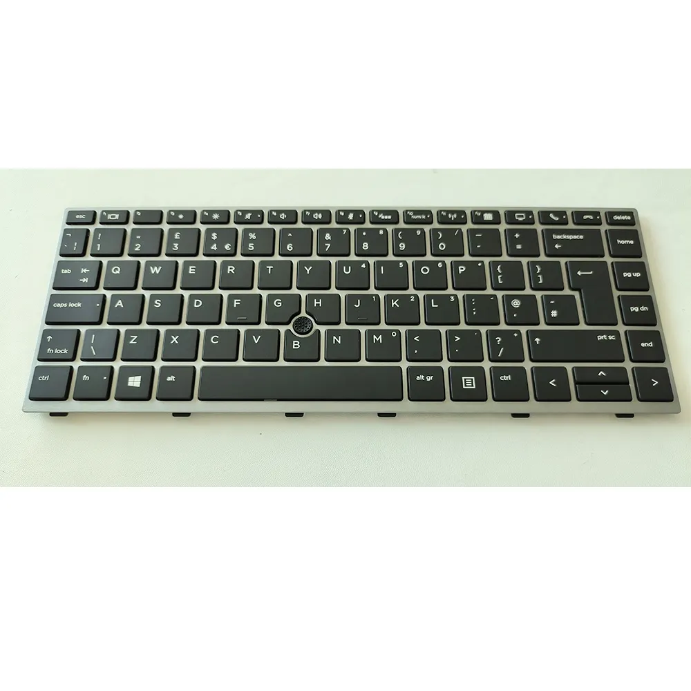 HK-HHT UK Backlit laptop light Keyboard for HP EliteBook 745 840 G5 G6 notebook keyboard