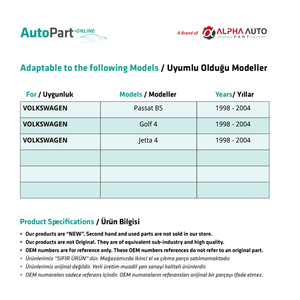 Cadre de bouton d'ouverture de la vitre avant gauche pour VW Passat, Golf, Jetta - Noir - Product Image 2