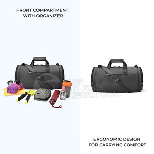 Sac de sport multifonctionnel avec port de charge USB pour les voyageurs et les athlètes Sac de sport avec bandoulière détachable - Product Image 4