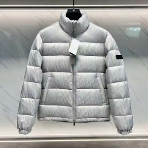 Veste matelassée personnalisée en vente chaude Choisissez la couleur Taille Ajoutez votre logo Collection d'hiver pour hommes Vestes à bulles - Product Image 1