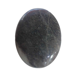 หินธรรมชาติหินอเวนจูรีนสีเทาคริสตัลหินกรวดอัญมณีบำบัดหินควอตซ์แกะสลักหินโมราคริสตัลหินปาล์ม - Product Image 1