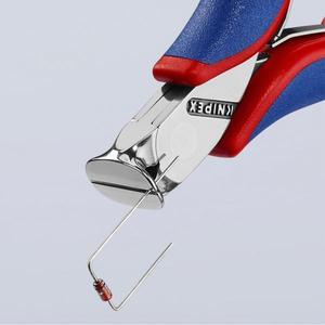 คีมตัดปลายสายไฟ Knipex Electronics หัวขัดเงา พร้อมด้ามจับหลายส่วนประกอบ สำหรับใช้งานกับคีม - Product Image 3