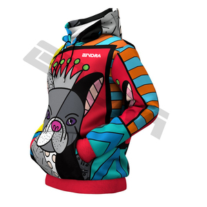 Hoodies pour hommes graphique lettre imprimé à manches longues sweat-shirt à cordon hauts pullover avec poche - Product Image 3