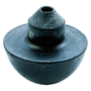 Valvola a semisfera in gomma nera - Product Image 1