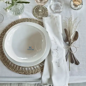 New Style Natural Seagrass <b>Rattan</b> <b>Placemats</b> Round Woven <b>Placemats</b> for Dining Tables Tablemat Jute <b>Placemat</b> Made in Vietnam - Product Image 4