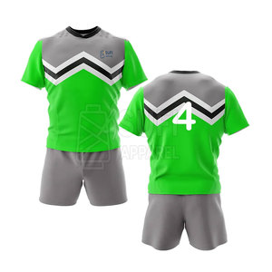 Nouveaux ensembles de maillots de rugby de haute qualité, séchage rapide, respirants, écologiques, antibactériens, 100% polyester, vente en gros - Product Image 1