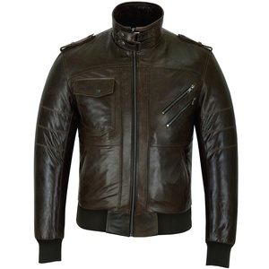 Vente directe d'usine, veste de moto la plus vendue, qualité supérieure, respirante, en cuir véritable - Product Image 4