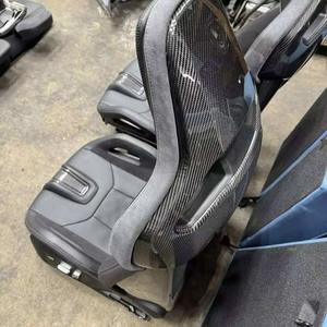 Asientos de Carreras de Fibra de Carbono y Cuero de Alta Calidad, Diseño de Lujo Impermeable para Autos BMW F90-F98/G80 - Product Image 5