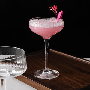 Verres à cocktail élégants 13oz Soufflés à la main Art Déco Coupe Bar <span class=keywords><strong>Martini</strong></span> pour Champagne Cosmopolitan Gimlet pour Margarita élégante - Product Image 4