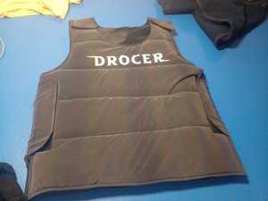 Gilet douillet sans manches imperméable en polyester bouffant écologique réversible avec logo brodé personnalisé pour hommes femmes hiver chaud - Product Image 6