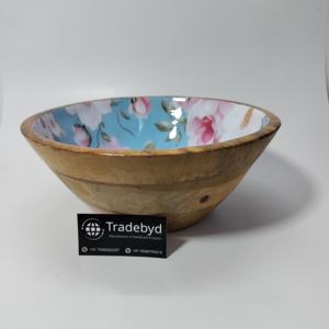 Elegante vajilla de madera de acacia hecha a mano y ensaladera con opción de logotipo personalizado Ideal para compradores al por mayor - Product Image 3