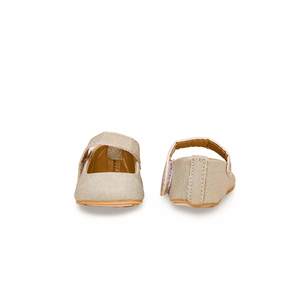 Zapatos de vestir informales dorados para bebés KD9789 Botines - Product Image 2