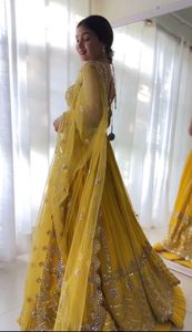 Vestidos de Novia a la moda Lehenga Choli, el mejor precio, venta al por mayor, desde la India - Product Image 6