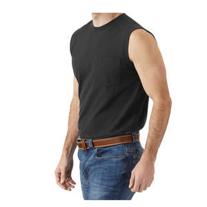 Camiseta sin mangas de gimnasio para hombre, hecha a medida, de alta calidad, ajuste cómodo, diseño sin mangas para entrenamiento y ejercicio, disponible en lo último - Product Image 1