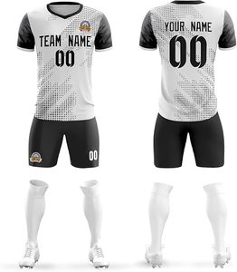 Camisetas de fútbol de poliéster de alta calidad unisex, logotipo personalizado más vendido, servicio directo de fábrica ODM para adultos, web verde de verano - Product Image 3