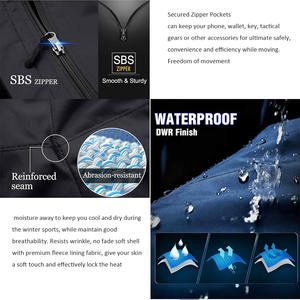 Pantalon de ski imperméable pour hommes avec ajustement personnalisé Production OEM Impression de logo en coque respirante et services de marque privée - Product Image 5