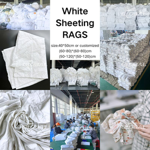 Puro cotone pittore stracci 1 Lb cotone stracci pittore stracci per pulire le camere bianche - Product Image 5