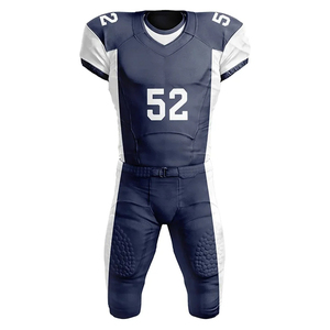 Customized Design Men American Football Uniform for Sale Cheap Price 100% Polyester American Football Uniform - Product Image 5