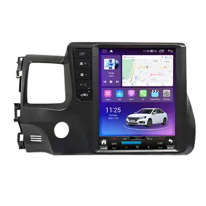 NaviFly NF Android qled layar sentuh wifi, untuk Honda Civic 2004-2009dengan pemutar mobil Android auto
