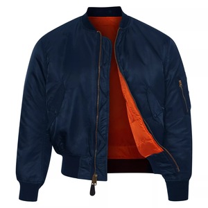 Fabricant OEM Broderie en chenille de haute qualité Bomber de baseball personnalisée pour hommes, collège, veste universitaire en cuir Letterman - Product Image 1
