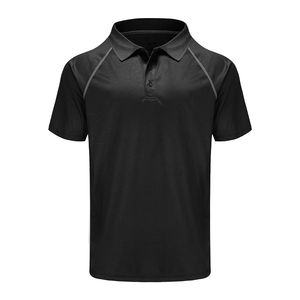 2025 hombres verano Golf para POLO camisa 100% algodón transpirable botón bordado manga corta estampado sólido patrón hombres para Polo - Product Image 1
