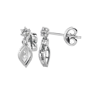 Boucles d'oreilles pendantes Luxe Lure Diamond, collection de bijoux en diamants luxueux - Product Image 3