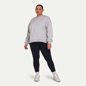 Meilleure vente OEM logo personnalisé imprimé femmes qualité polaire sweat-shirt surdimensionné col rond petit quantité minimale de commande sweats à capuche tricotés pour l'hiver - Product Image 1