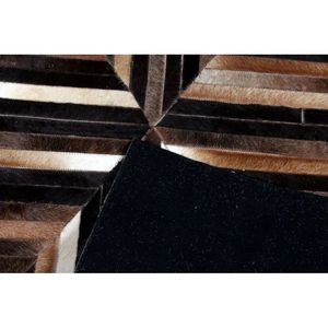 Handmade Cowhide Rectangular <b>Abstract</b> <b>Rug</b> for Living Room Bedroom Hallway Hotel - Product Image 3