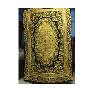 Design moderne de luxe Zari fil bijou tapis revêtement de sol à forte demande pour la décoration intérieure meilleur prix de l'Inde - Product Image 1