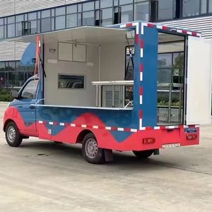 Cuisine mobile complète, camion de restauration rapide, camionnette, pizza, glace, café, tacos, collations, remorque de concession alimentaire, acier inoxydable, 12 pieds - Product Image 2